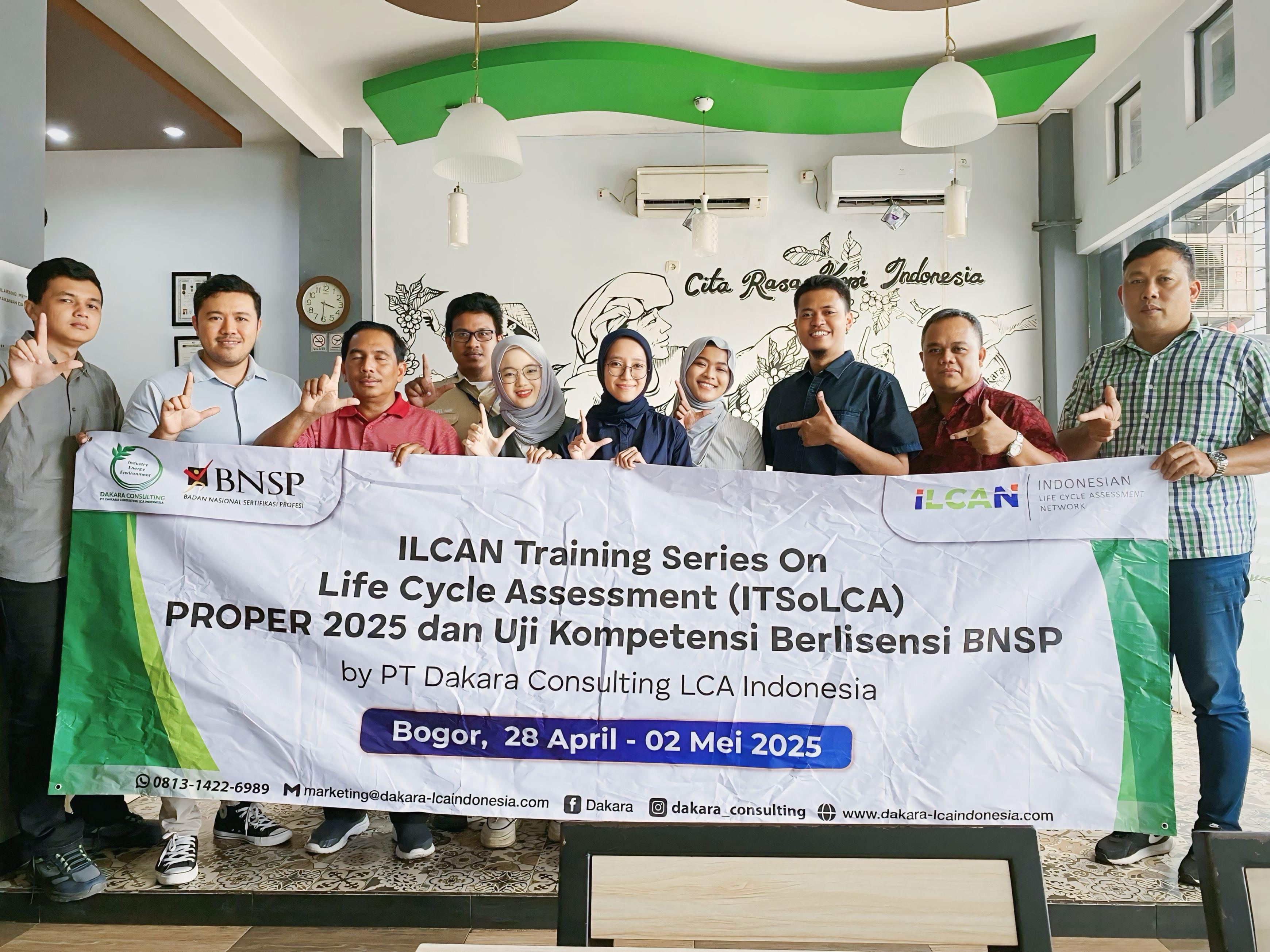 Day 4, ITSoLCA - 01/06/2025 : Life Cycle Assessment (LCA) by ILCAN & PT. Dakara Consulting LCA Indonesia